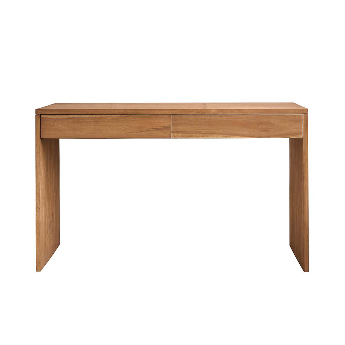 TRISTAN - Bureau en teck massif 130 cm