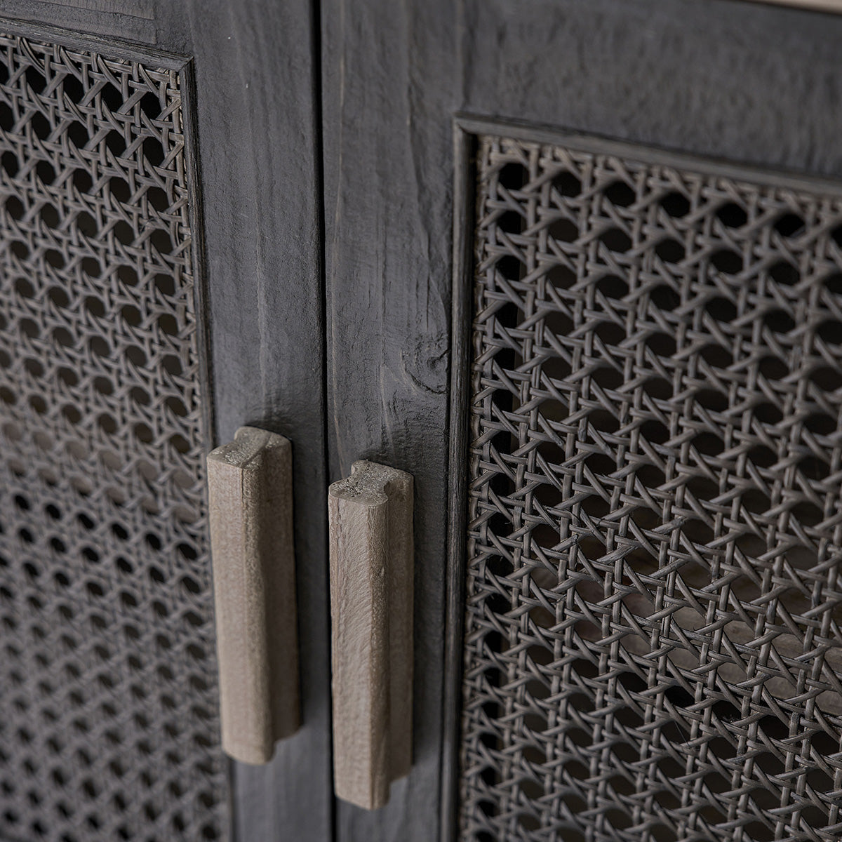 JUNKO - Buffet en bois recyclé massif 120 cm