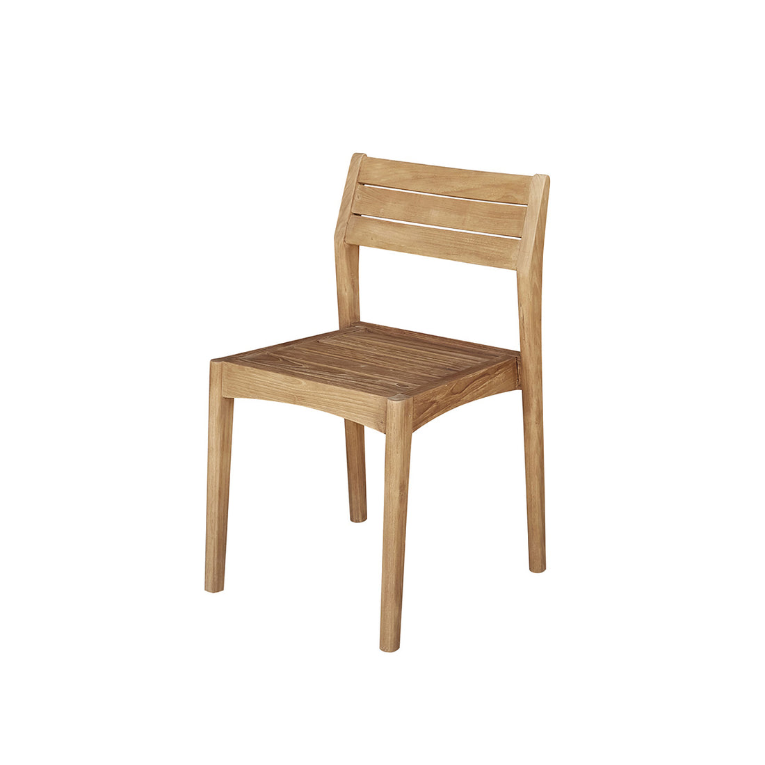 HORTENSE - Chaise de jardin en teck massif recyclé