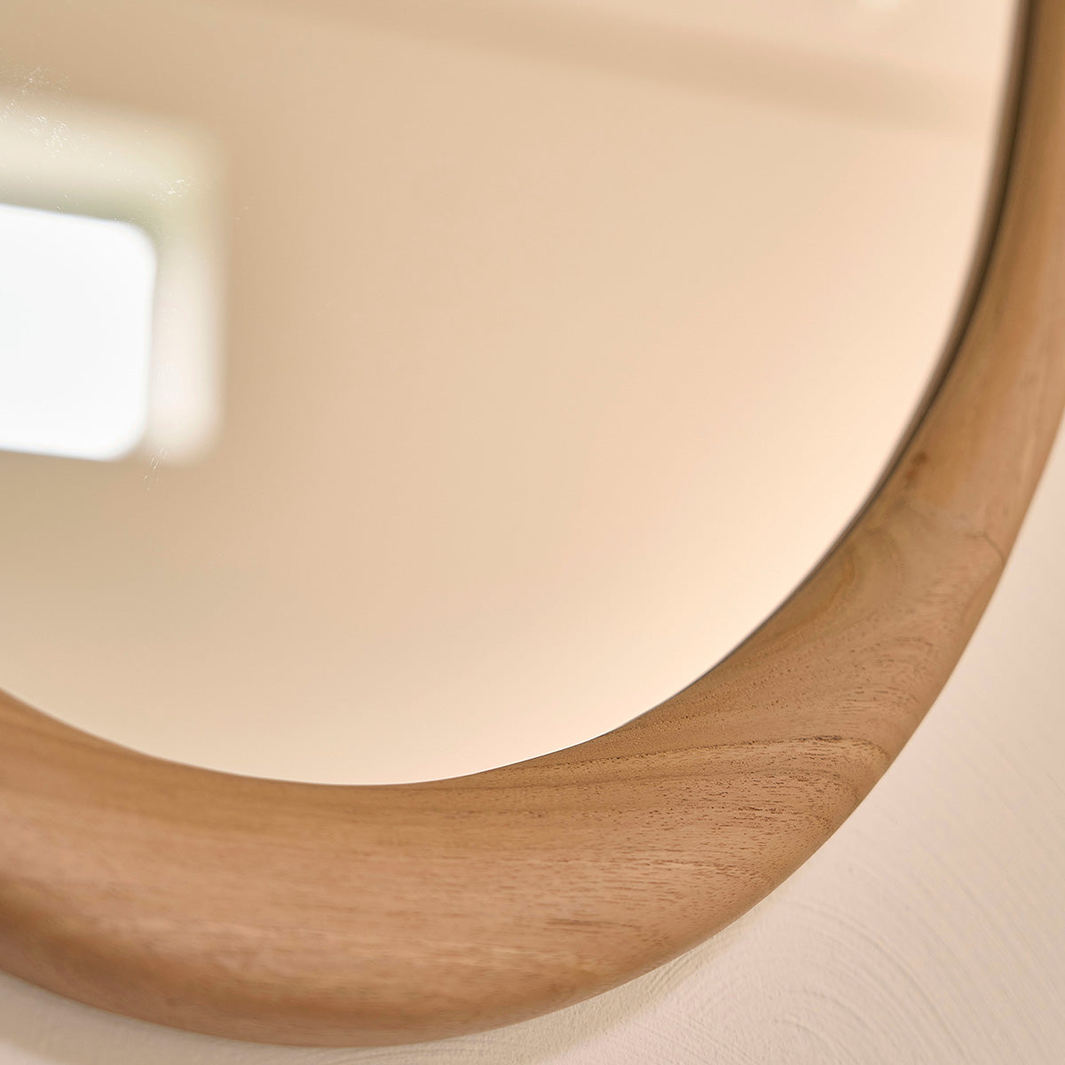 BELIZE - Miroir en teck massif 90x60 cm