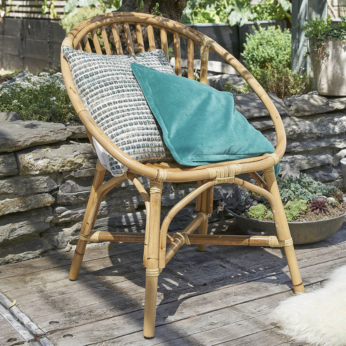 PAOLA - Poltrona in rattan