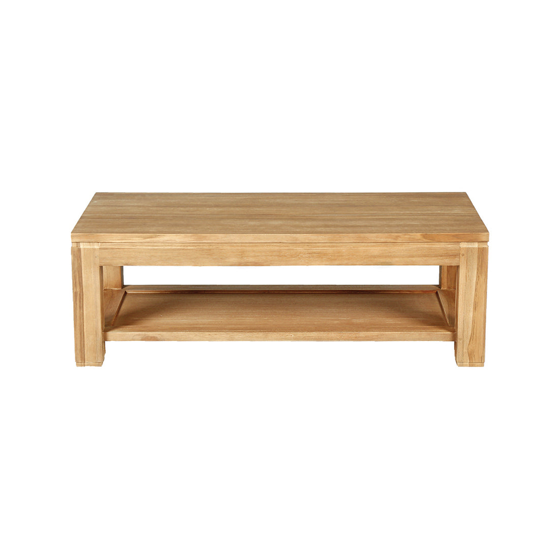 BOSTON - Tavolino in teak massello da 120 cm