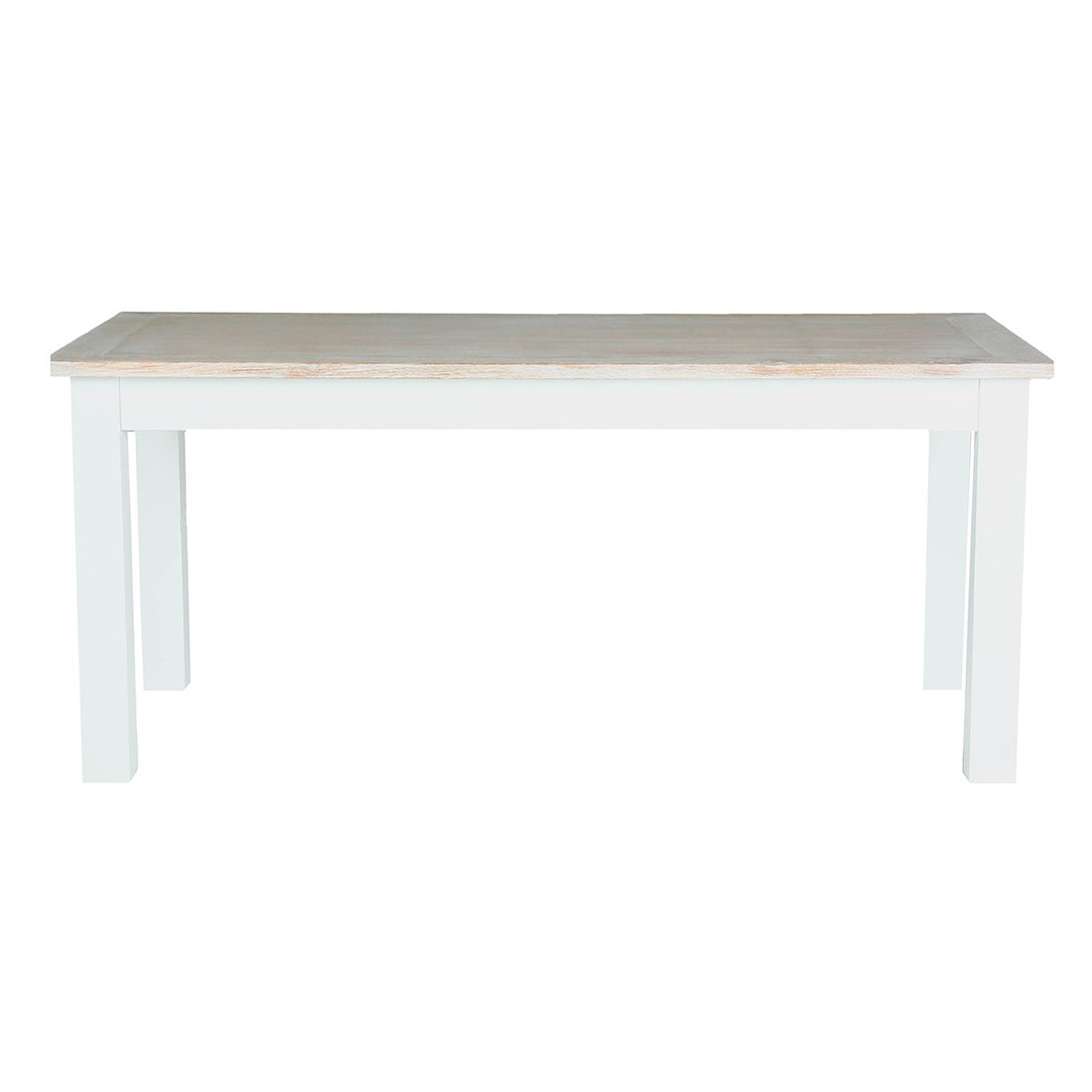 LONDRES - Table en acajou massif et teck 8 pers.