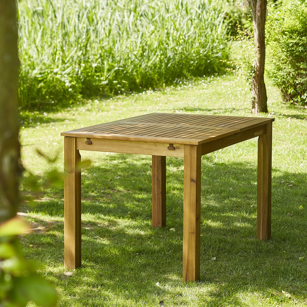 HANOÏ - Tavolo da giardino in acacia 6 pers.