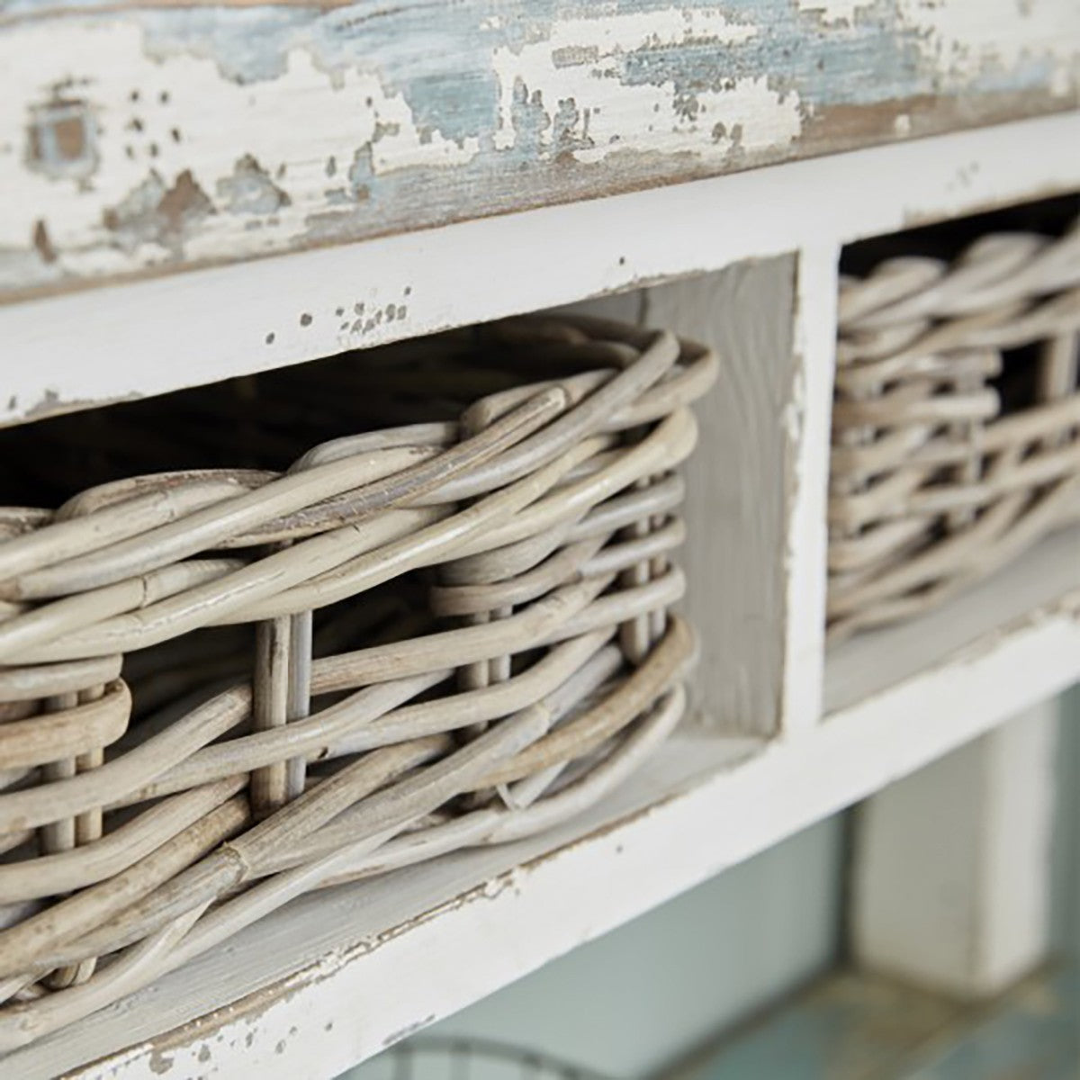 ATLANTIC - Konsole aus massivem recyceltem Holz 150 cm