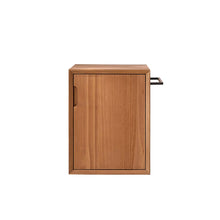Lavabo sospeso in teak massello 35 cm