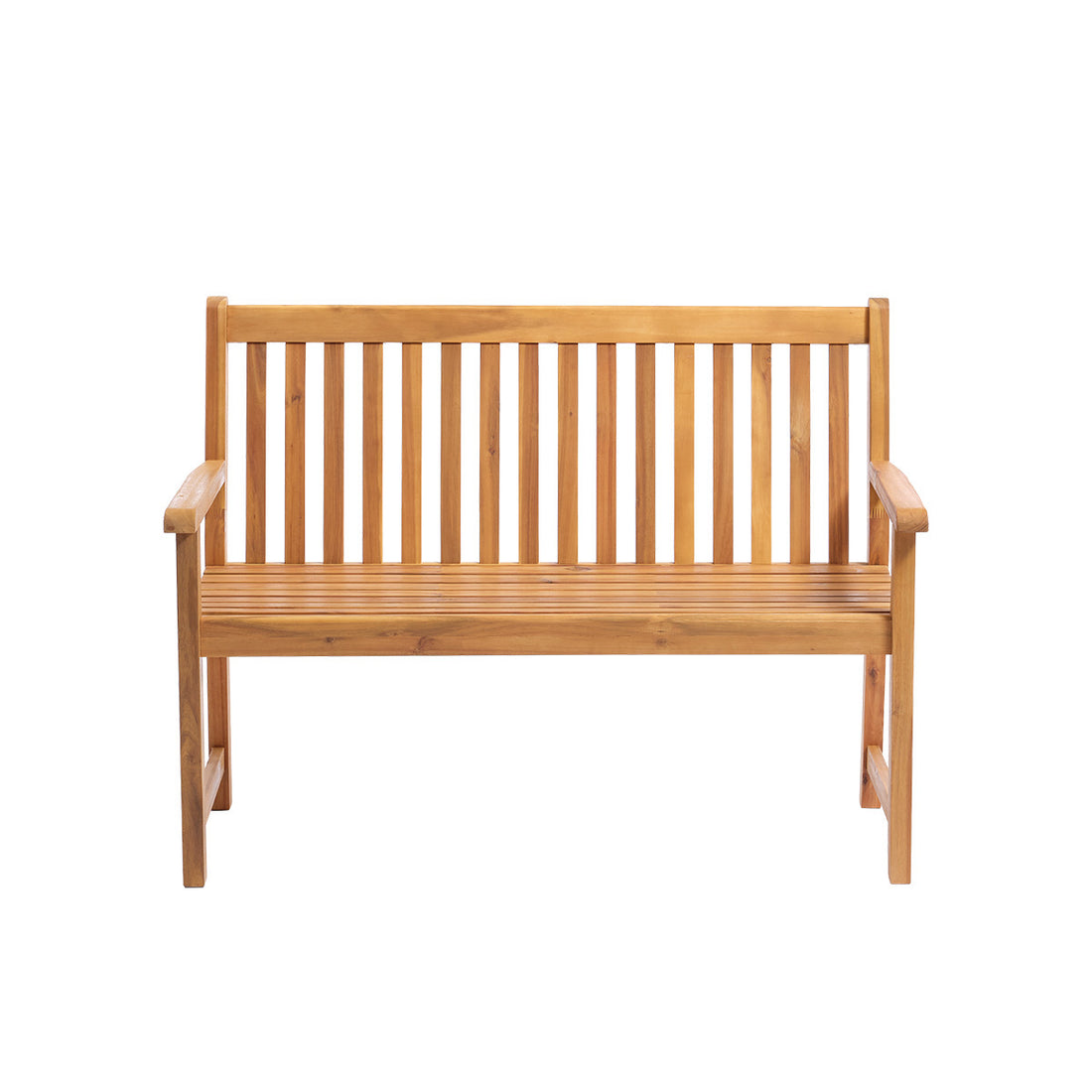 MILOS - Banc de jardin en acacia massif huilé 120 cm