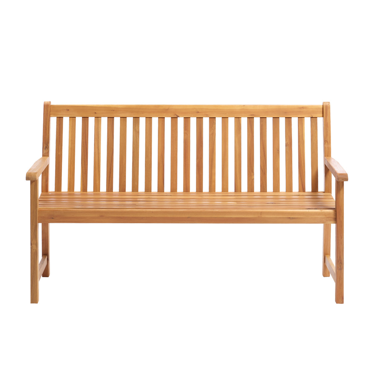 MILOS - Banc de jardin en acacia massif huilé 150 cm