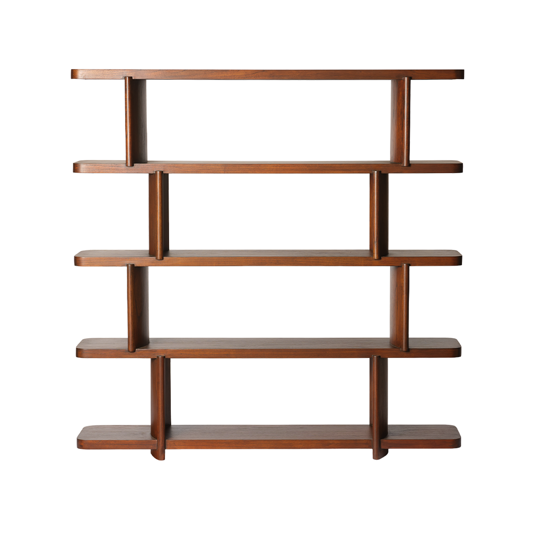 OTTO - Bibliothèque haute en mindi marron, H 161 cm