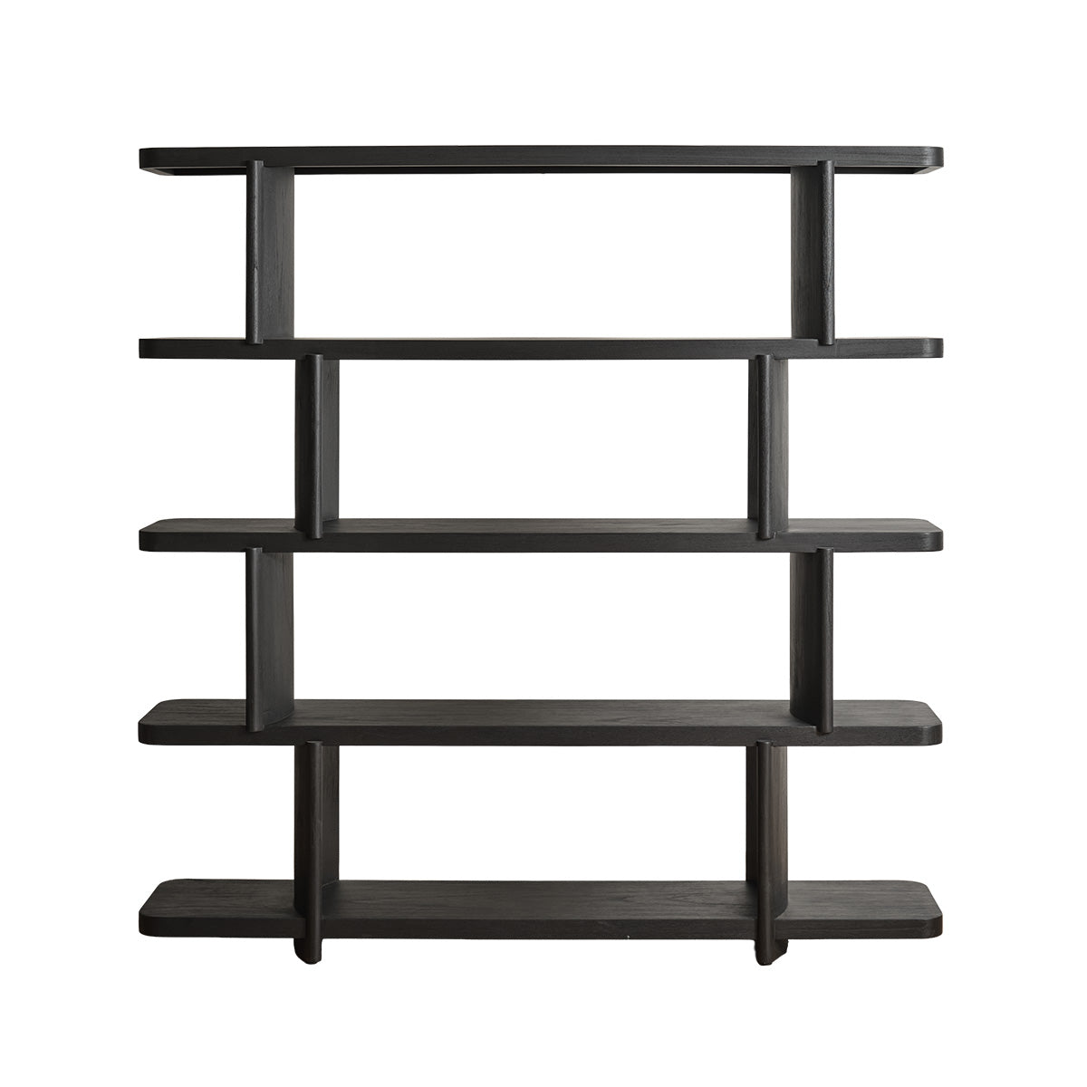 OTTO - Scaffale in legno di mindi nero, H 161 cm