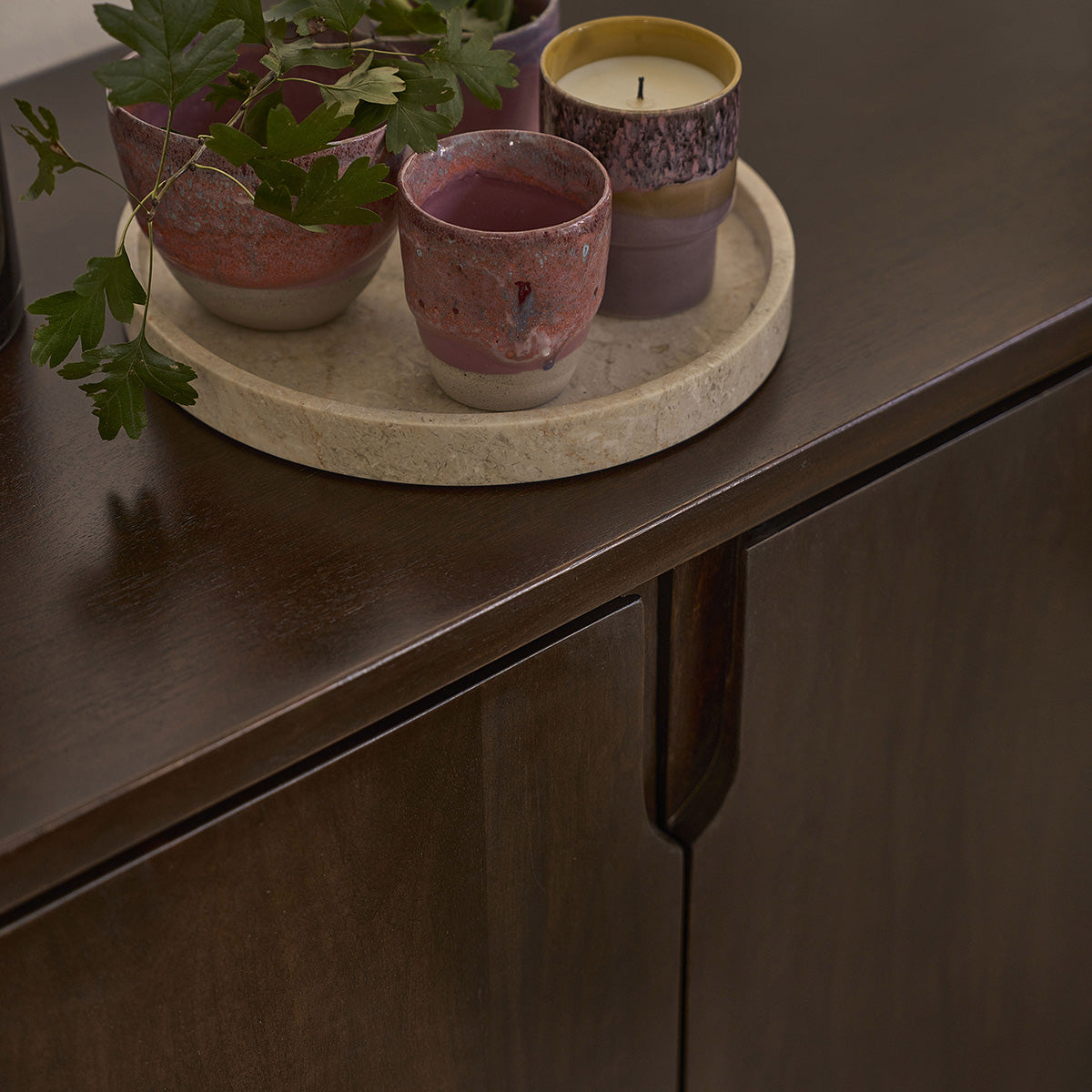 LAZARE - Sideboard aus massivem Mangoholz, 150 cm