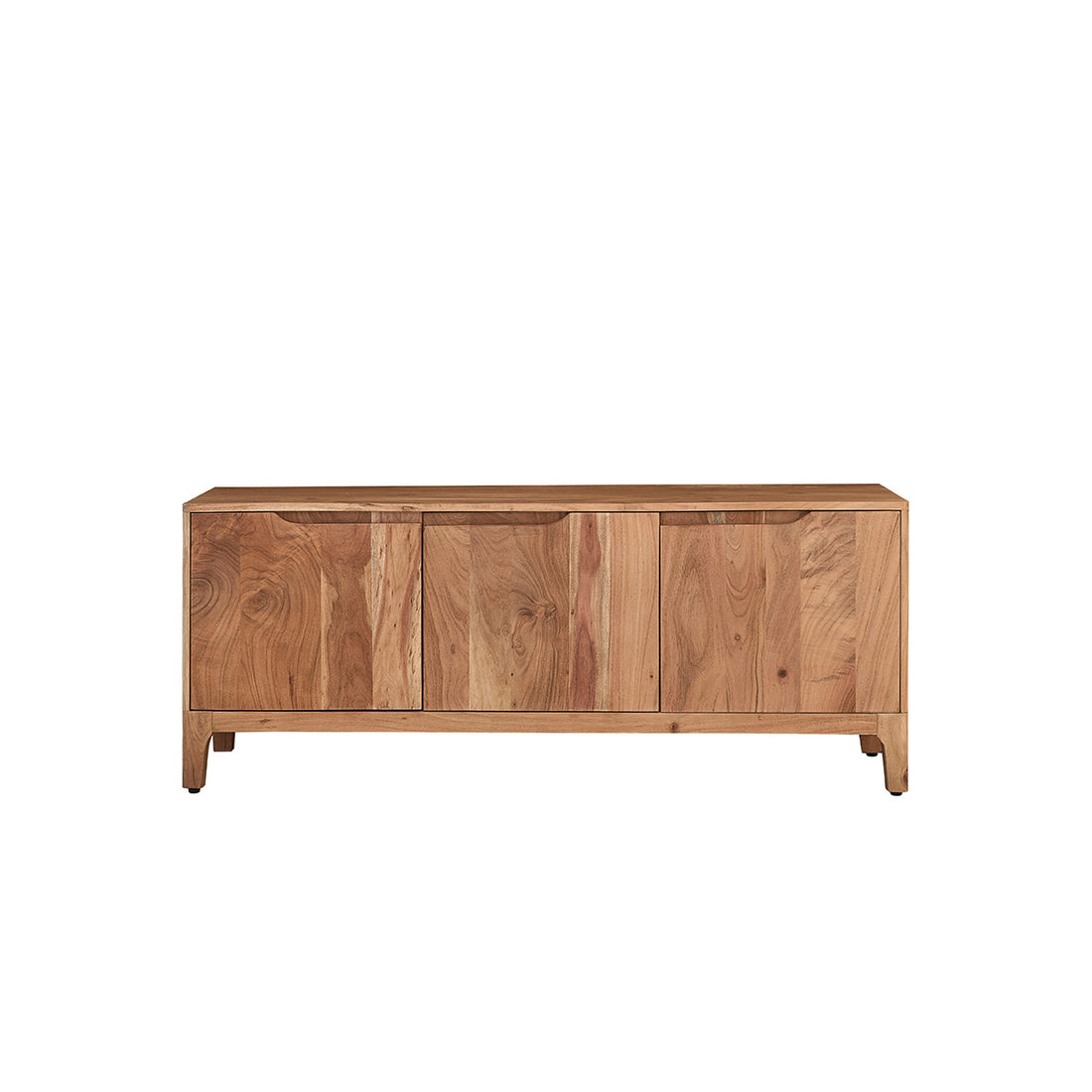 SAMSO - Meuble TV en acacia massif 139 cm