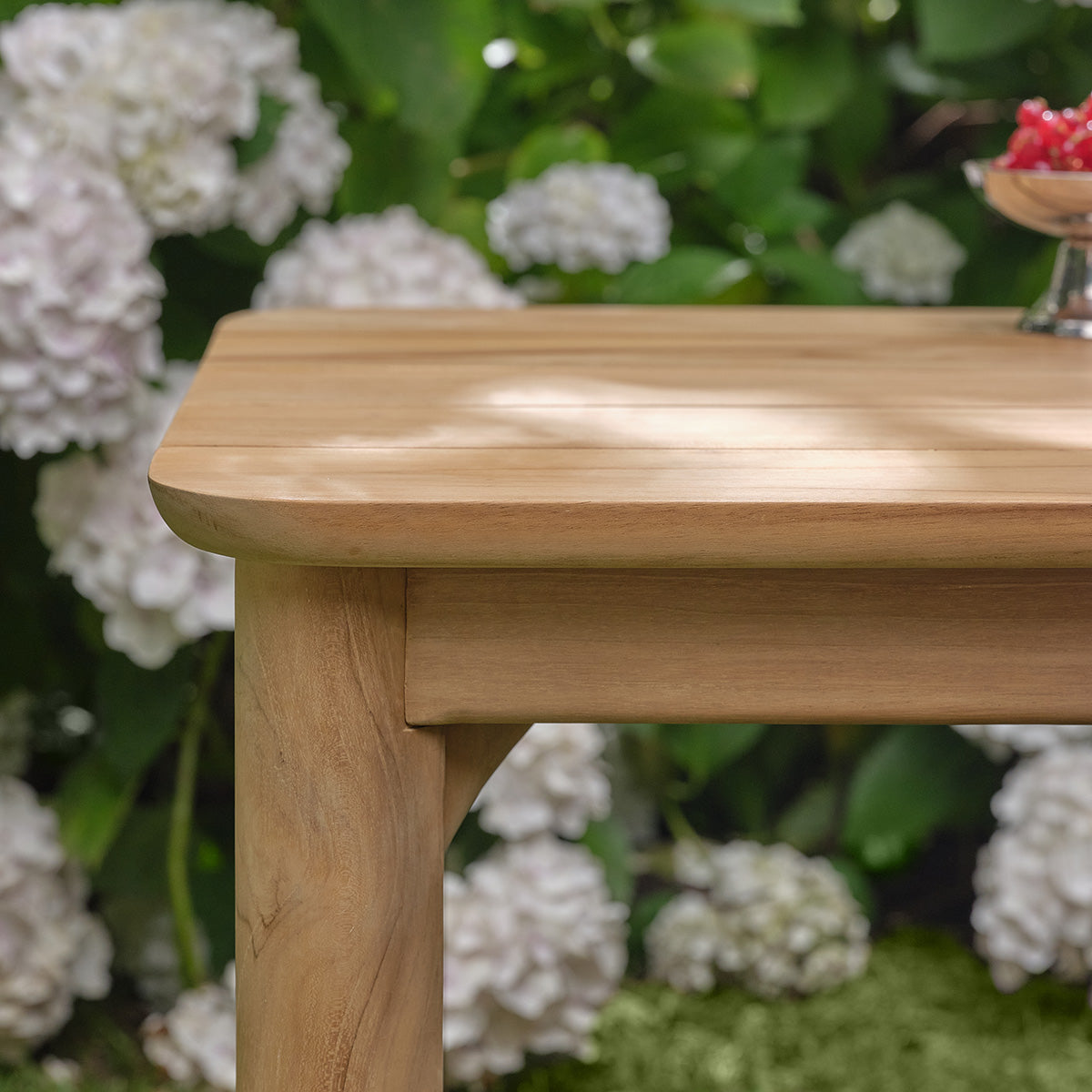 PIANA - Tavolino da giardino in teak massiccio di prima qualità