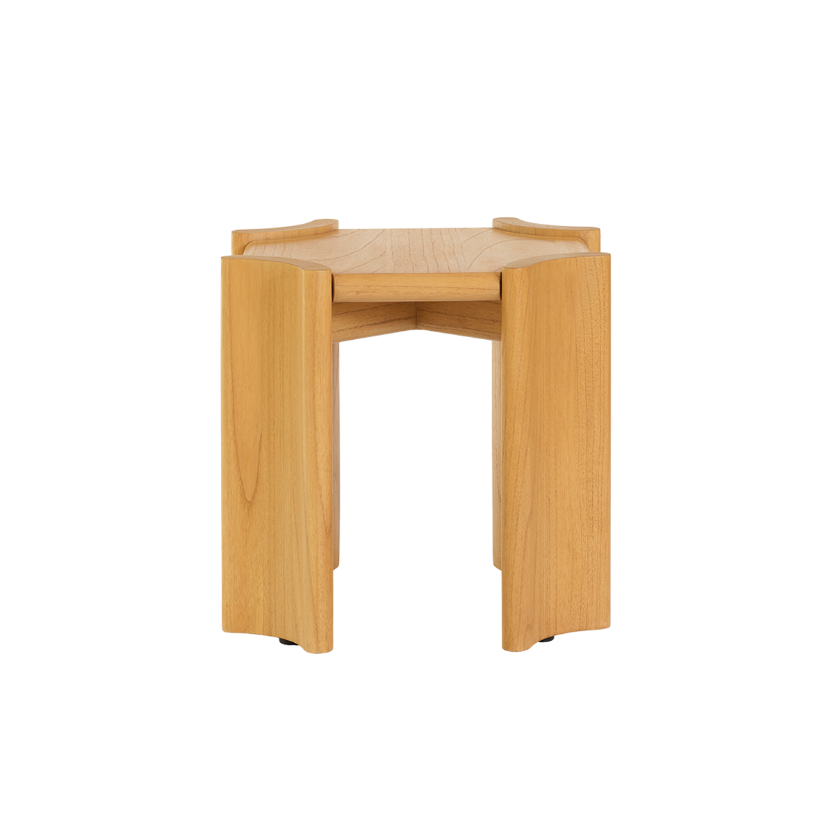 ALVAR - Table d'appoint en mindi naturel