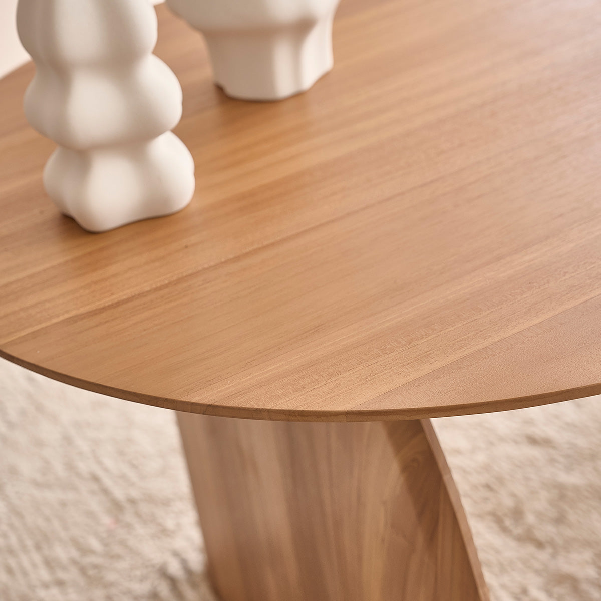 LÉONIE - Tavolo in teak massello 6/8 pers.