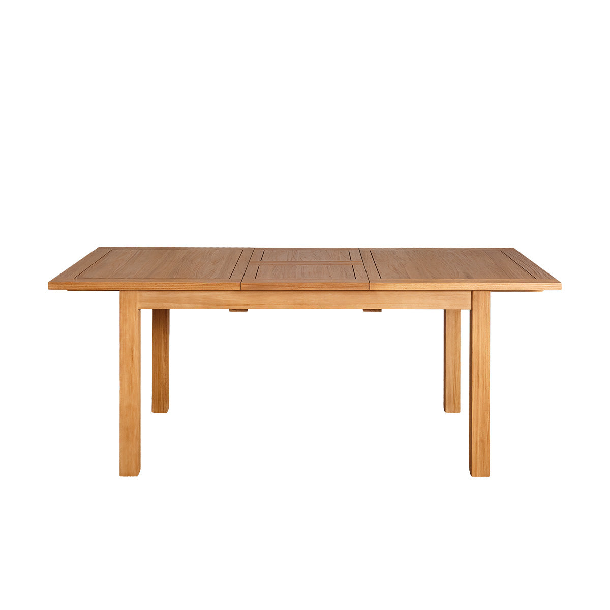 UZES - Tavolo allungabile in teak massiccio per 8 persone.