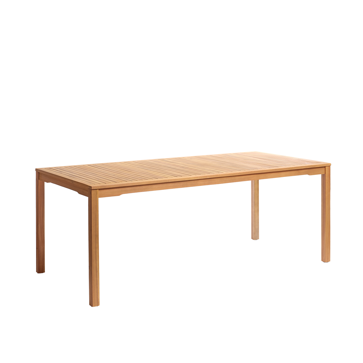 MILOS - Table de jardin en acacia massif huilé 200 cm