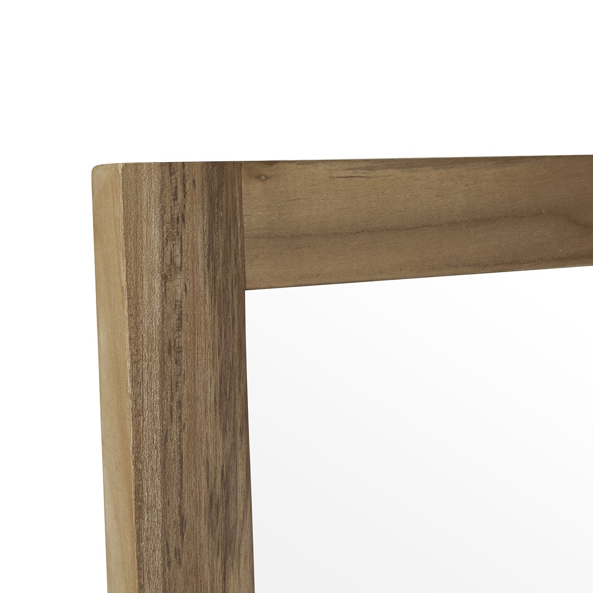 Specchio rettangolare in teak massello 160x80 cm