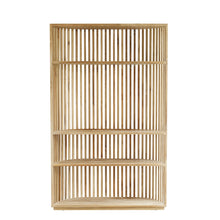 Bücherregal aus massivem Teakholz 120 cm