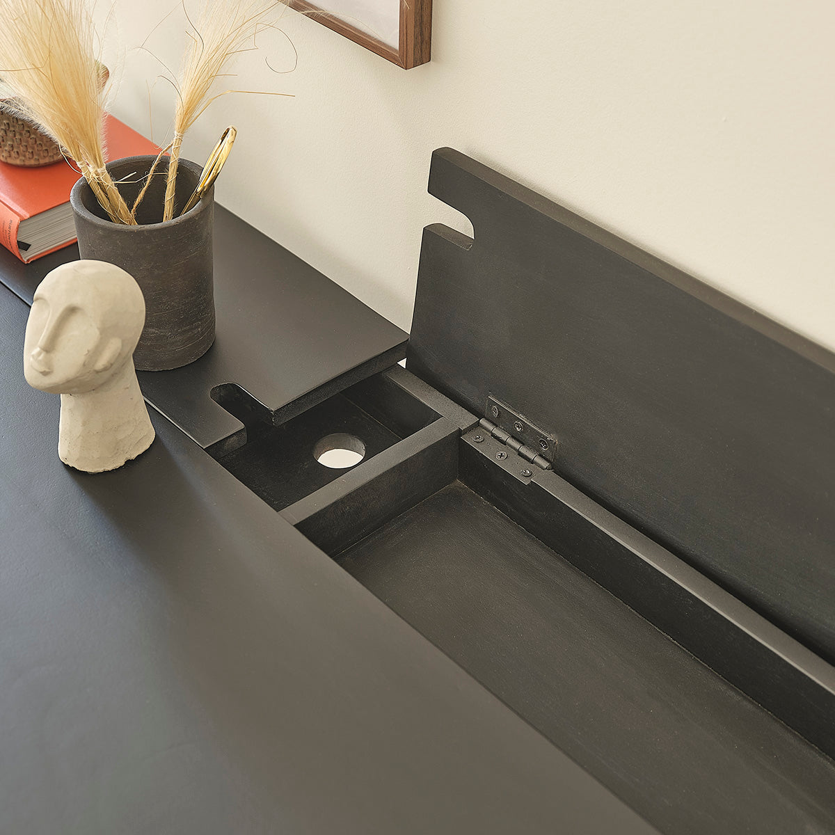 GLASGOW - Bureau en manguier massif 130 cm