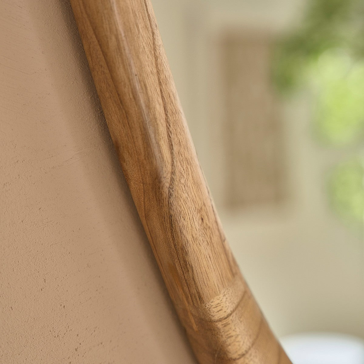 FIFTIES - Specchio in mindi massello 75x60 cm