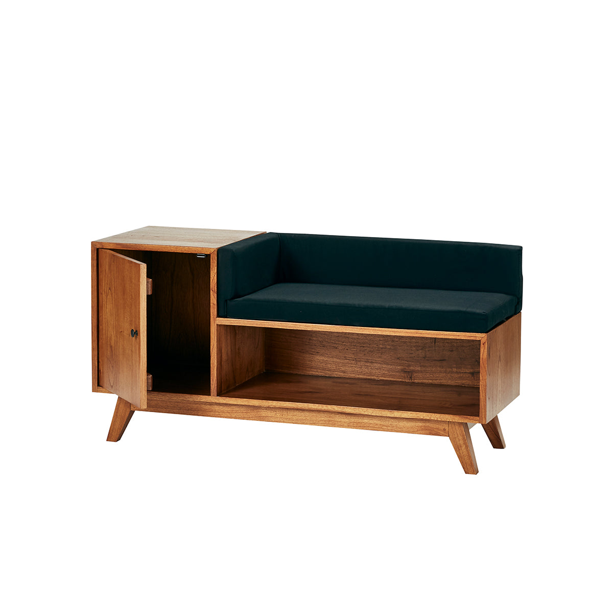 CELESTE - Banc d'entrée en mindi massif 120 cm