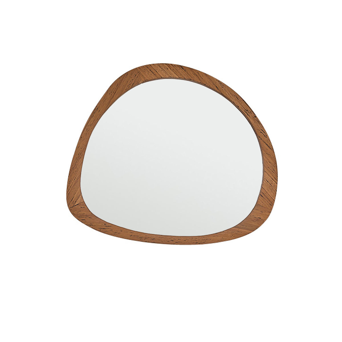 AUSTIN - Specchio in teak massello riciclato 70 cm