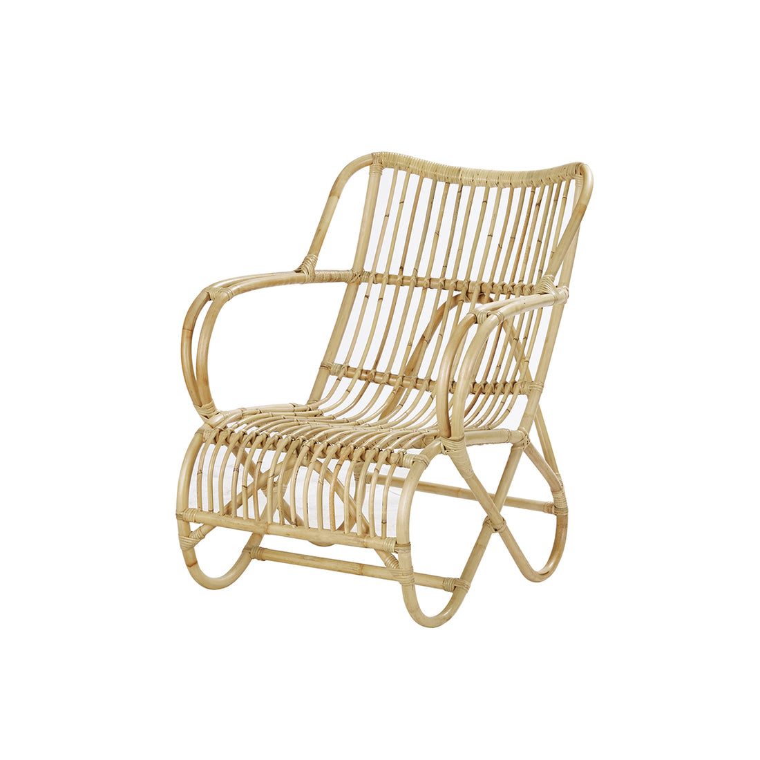 PAOLA - Fauteuil en rotin cosy