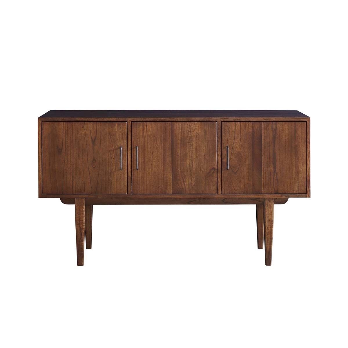 VINTAGE - Badezimmermöbel aus massivem Mindi 135 cm Doppelplatte