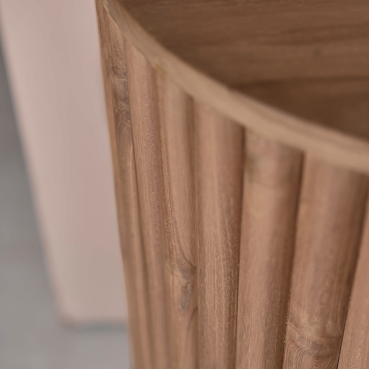 BELIZE - Hängendes Badezimmermöbel aus massivem Teakholz 140 cm