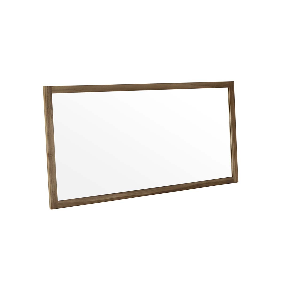 Specchio rettangolare in teak massello 160x80 cm