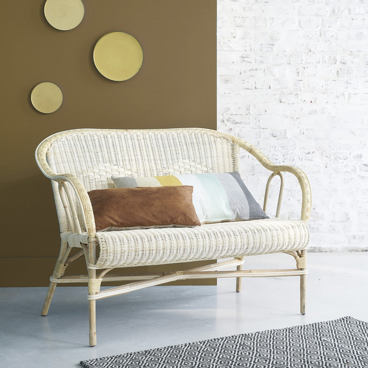 ALBANE - Set in rattan naturale