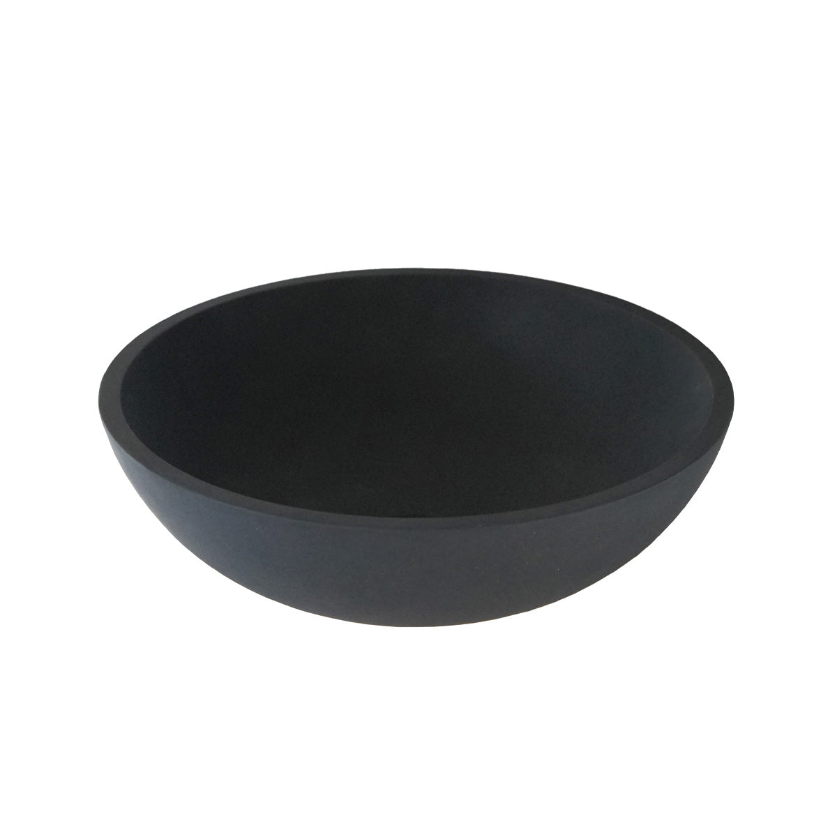 PURE - Lavabo in cemento grigio Ø37 cm