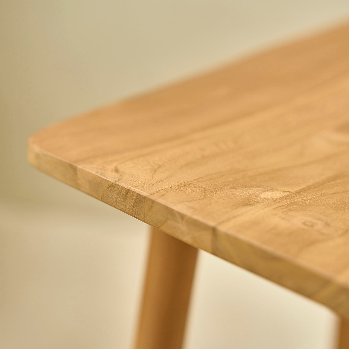 AMBRE - Sgabello in teak massello 75 cm