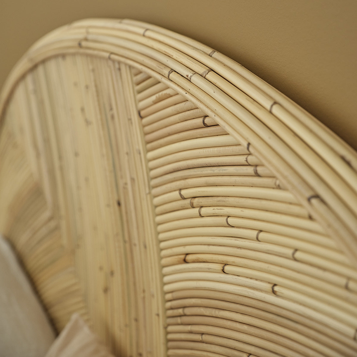 ALMA - Tête de lit en canne de rotin 160 cm