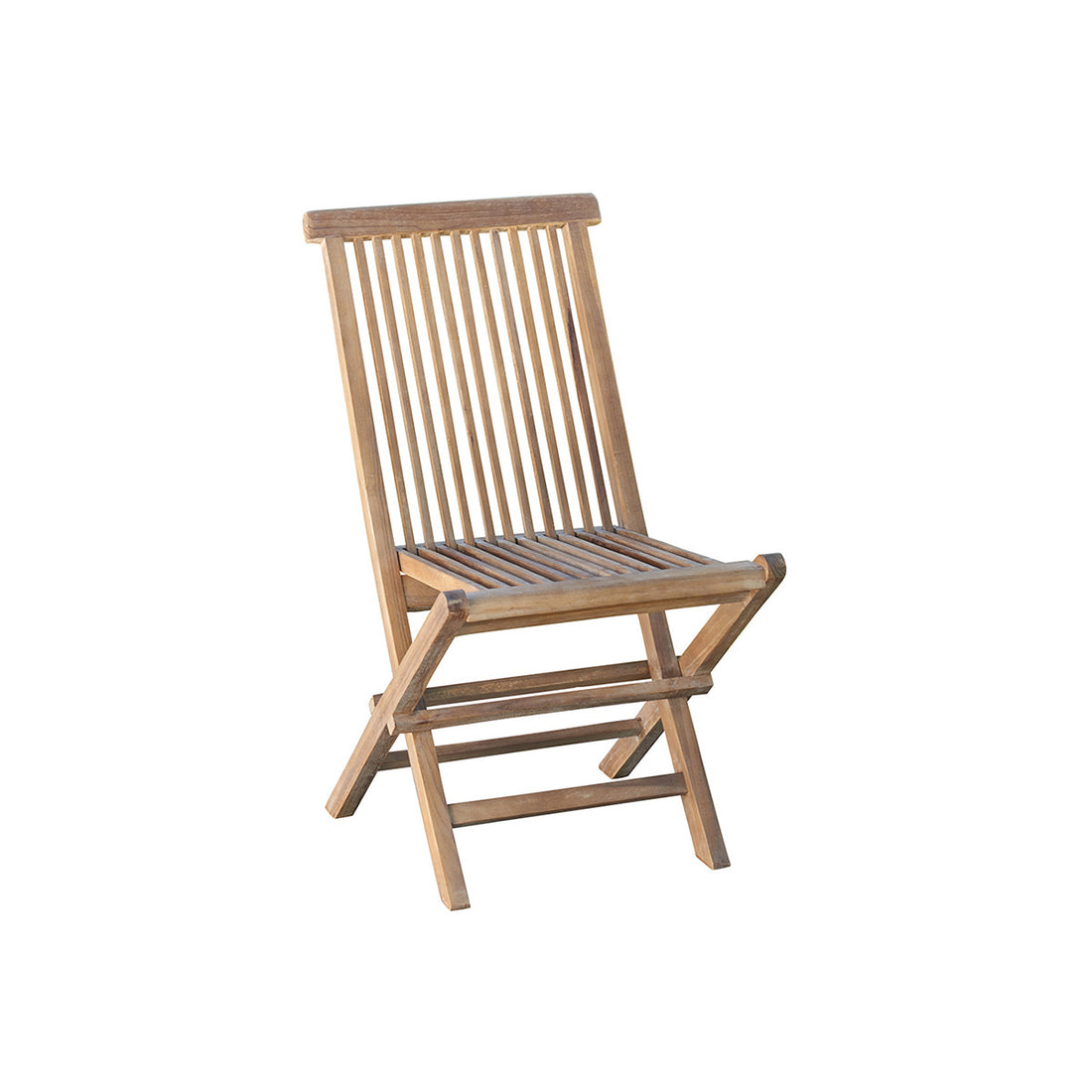 BALI - Sedia da giardino pieghevole in teak massello oliato