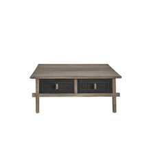 Table basse en bois recyclé massif 100 cm
