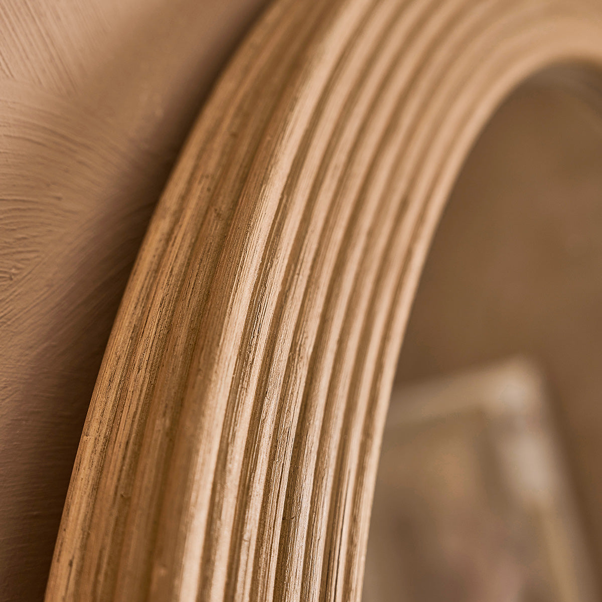 LEON - Miroir en rotin 190x91 cm