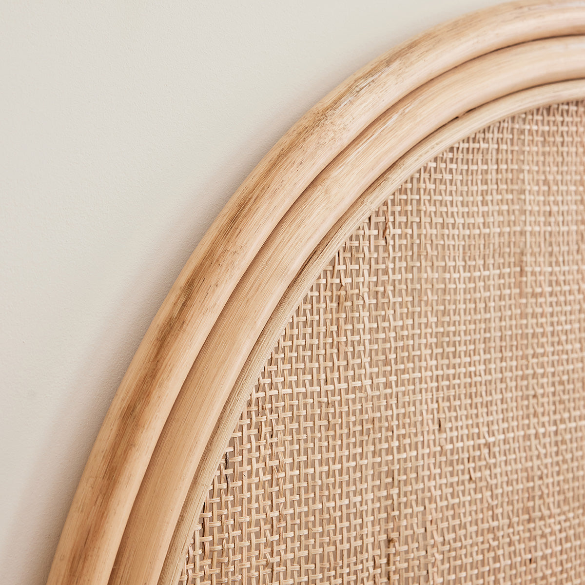 JANE - Testiera in rattan e cannage 90 cm