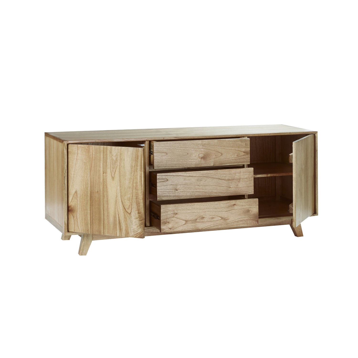 FIFTIES - Cassettiera in legno mindi 160 cm