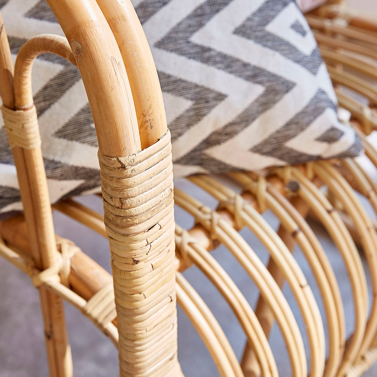 PAOLA - Poltrona comfort in rattan