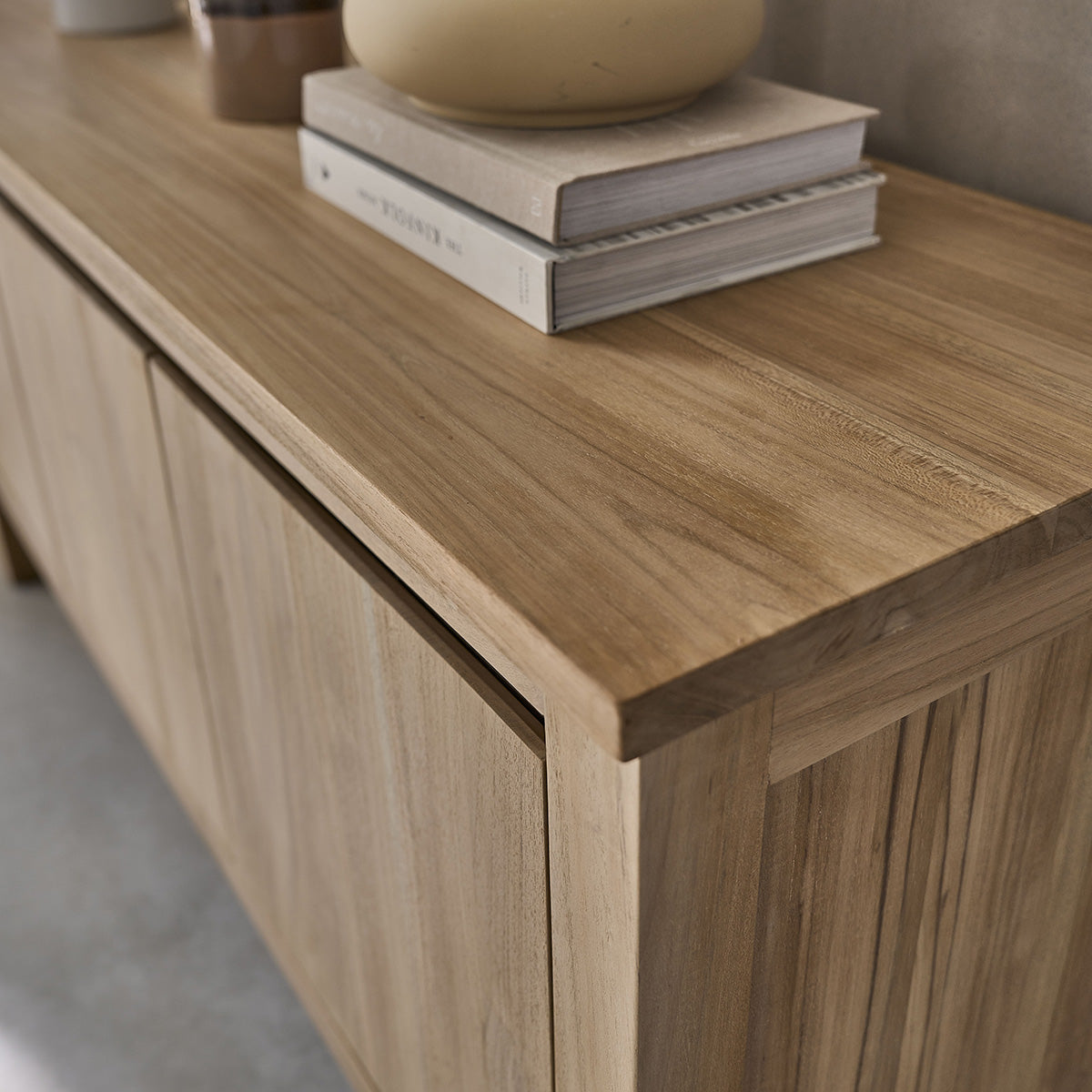 ALDO - Credenza in teak massello 150 cm