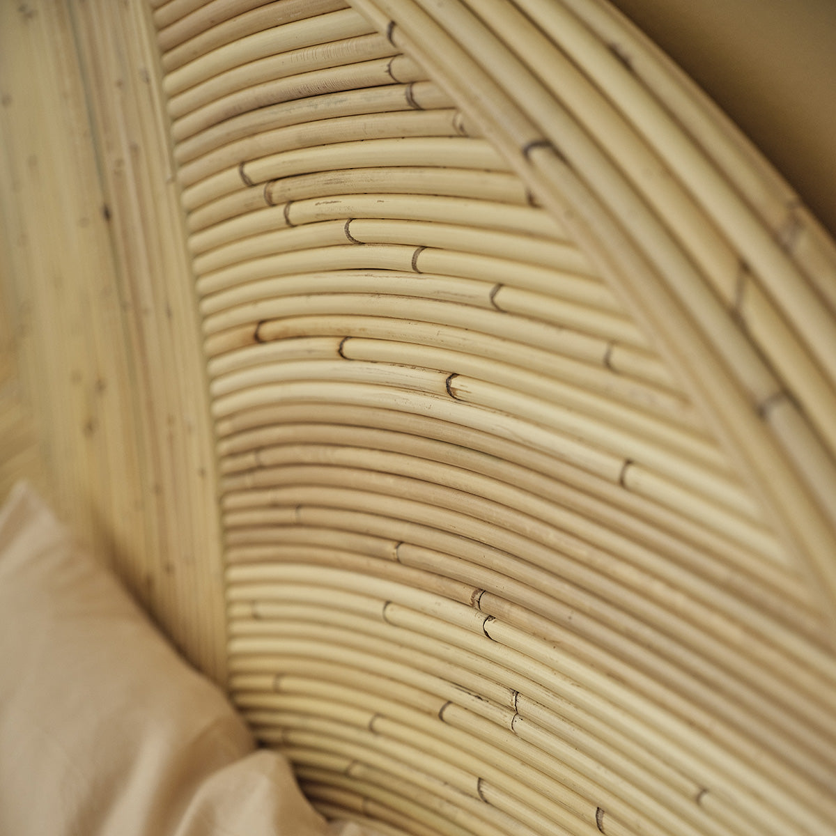 ALMA - Kopfteil aus Rattanrohr 160 cm