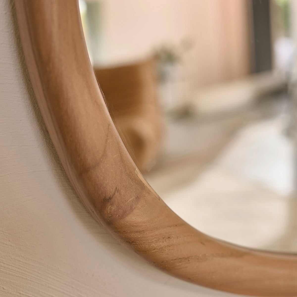 BELIZE - Miroir en teck massif 90x60 cm