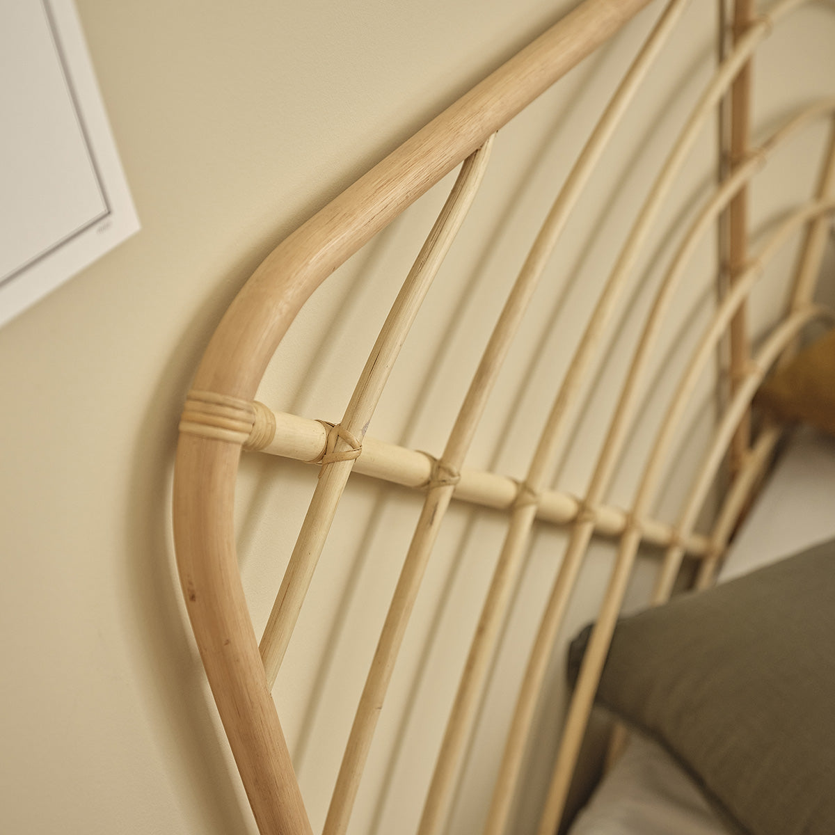 BOHO - Testiera in rattan 160 cm