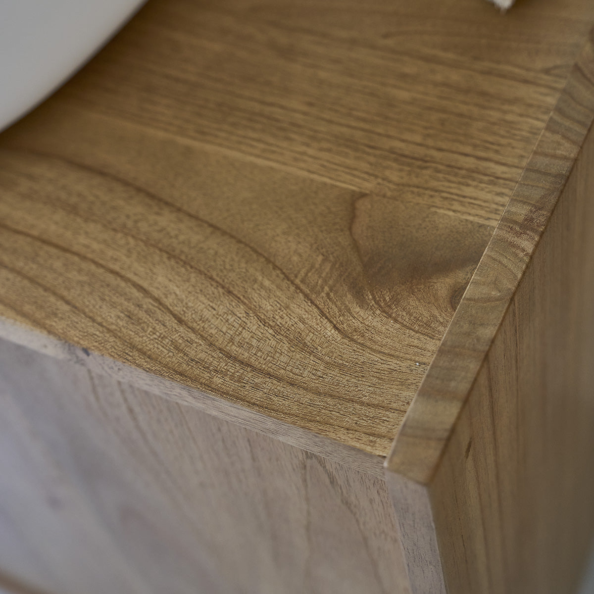 FIFTIES - Mobile per lavabo in mindi massello 90 cm