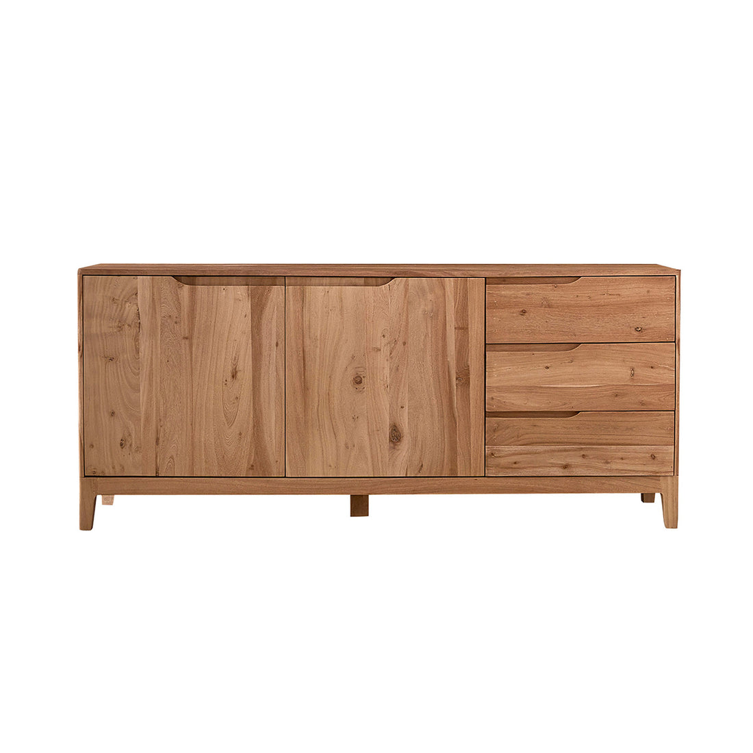 SAMSO - Sideboard aus massivem Akazienholz, 170 cm