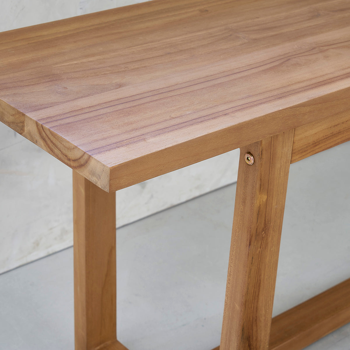 TRISTAN - Panca in teak massello 160 cm