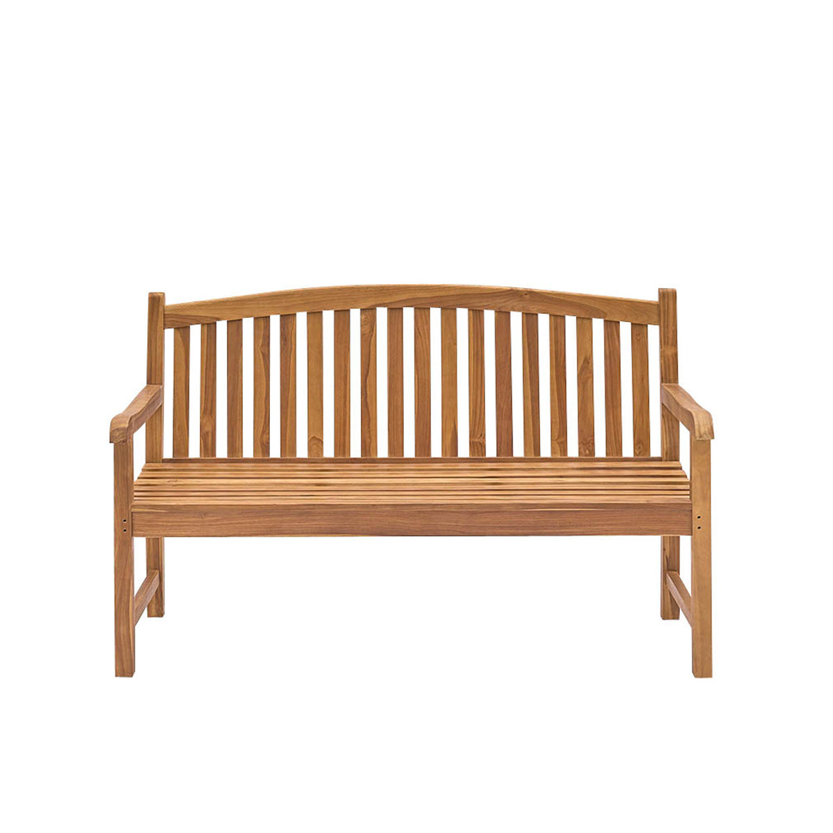 BALI - Panchina da giardino in teak massello oliato