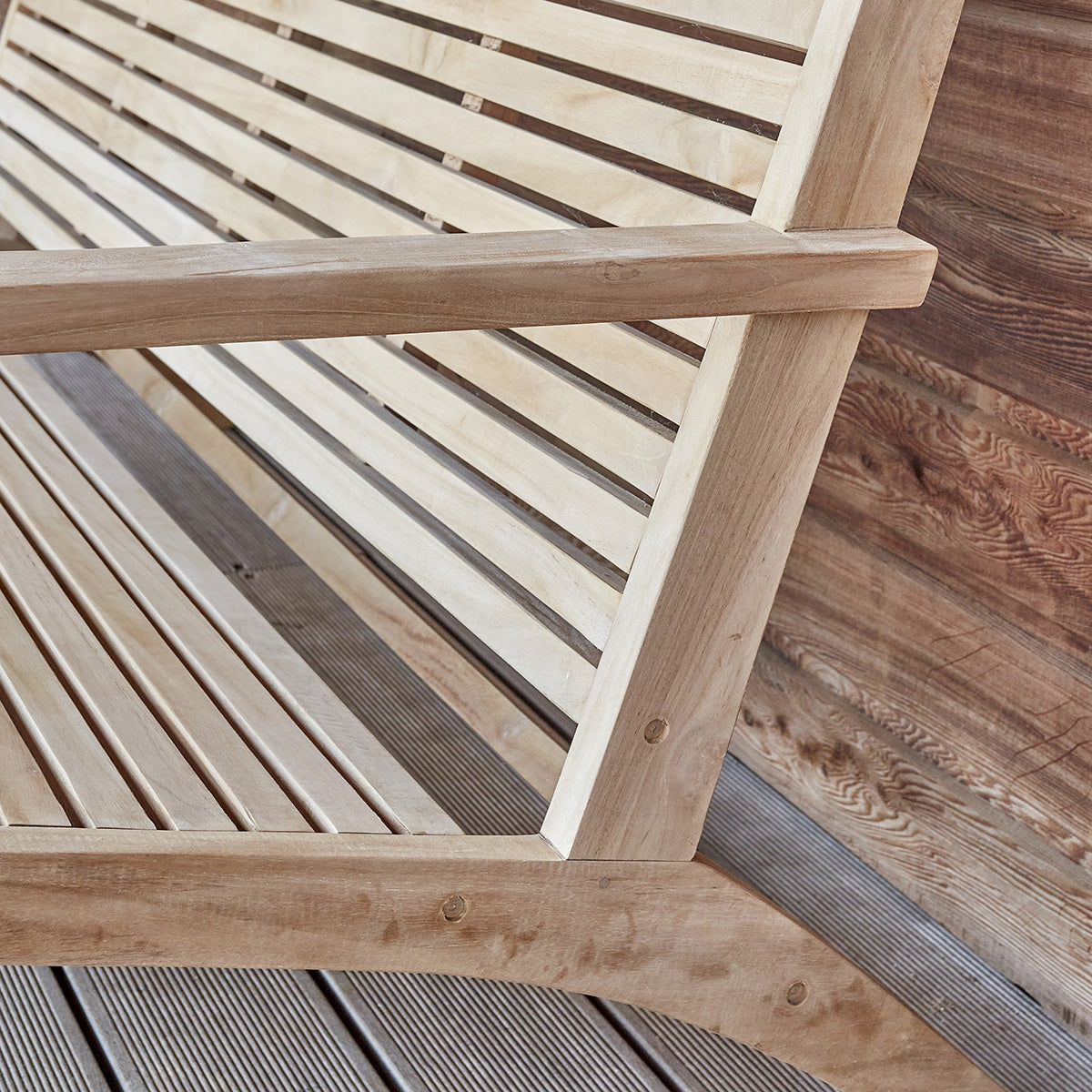 MALTE - Banc en teck massif 160 cm